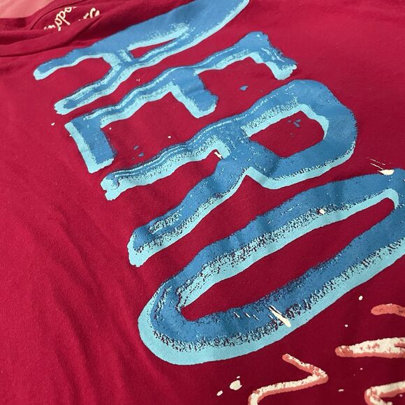 Y2K Aero New York 1/2012 Graphic Hot Pink Shirt Size XL Juniors - Picture 7 of 9